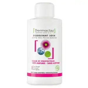 Dermaclay Dissolvant Soin Doux et Protecteur Bio 125ml pas cher