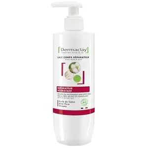 Dermaclay Lait Corps Réparateur Hydratant Bio 400ml pas cher