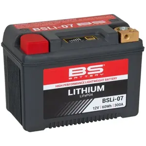 Comparateur de prix : BS BATTERY BATTERIE BSLI-07 - LITHIUM
