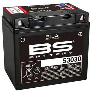 Comparateur de prix : Batterie BS Battery SLA 53030 ferme Type Acide Sans entretien/prête à l'emploi