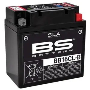 Comparateur de prix : BS BATTERY Batterie fermée sans entretien, moto & scooter, BB16CL-B SLA