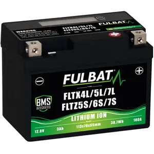 Batterie FLTX4L/5L Fulbat 12V 2AH lithium pas cher