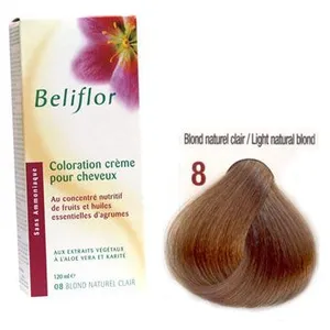Beliflor Beliflor Coloration Blond Naturel Clair N°8 - 120 Ml