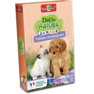 Jeu Éducatif Bioviva Défis Nature Junior Fidèles Compagnons Multicolor pas cher
