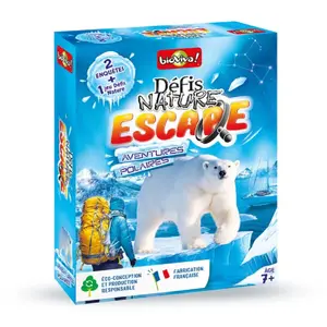 Bioviva Jeu pour découvrir la nature Défis Nature Escape Aventures polaires pas cher