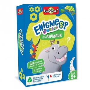 Bioviva - Enigmes Junior - Les Animaux - Jeu d'Enigmes pas cher