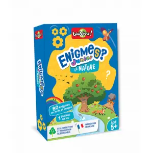 Jeu de cartes Bioviva Enigmes junior Nature pas cher