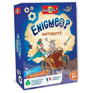 Comparateur de prix : Jeu de cartes Bioviva Enigmes Antiquités