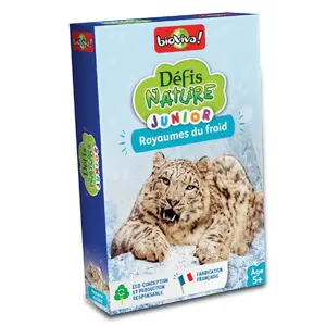 Comparateur de prix : Jeu de cartes Bioviva Défis Nature junior Royaumes du froid
