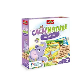 Comparateur de prix : BIOVIVA - Cach'Nature - Jeux de société ludique pour enfant dès 3 ans - 1 à 4 joueurs - 400190