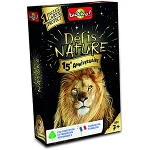 Jeu pour découvrir la nature Bioviva Défis Nature 15ème anniversaire pas cher