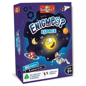 Bioviva - Enigmes - Espace - Jeu d'Enigmes pas cher