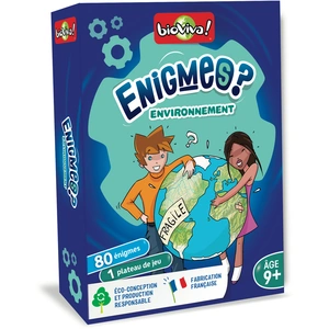 Comparateur de prix : Jeu de société Bioviva Les Enigmes L'environnement