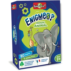 Comparateur de prix : Jeu de société Bioviva Les Enigmes Monde Animal