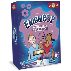 Jeu de société Bioviva Les Enigmes Les Mystères de la science TU pas cher
