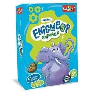 Comparateur de prix : Bioviva Mes Premières Énigmes Animaux - Jeu Éducatif Amusant pour Enfants - Neuf