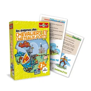 Jeu d'énigmes Châteaux et chevaliers Bioviva pas cher