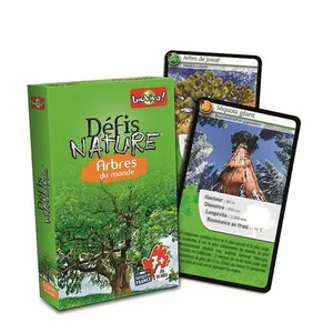 Bioviva Jeu de cartes Défis Nature : Explorez les Arbres du Monde - Neuf pas cher