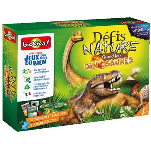Bioviva Défis Nature : Grand Jeu Dinosaures - Explorez l'ère des géants - Neuf pas cher