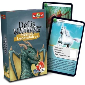 Comparateur de prix : Jeu pour découvrir la nature Défis Nature Bioviva Créatures légendaires