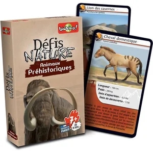 Bioviva - Défis Nature - Animaux Préhistoriques - Jeu de bataille pas cher