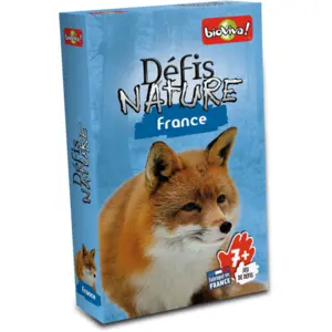 Comparateur de prix : Bioviva Défis Nature France : Le Jeu de Cartes Éducatif sur les Animaux - Neuf