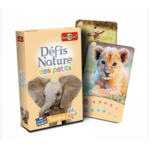 Jeu de société éducatif Bioviva Défis Nature des Petits Savane pas cher