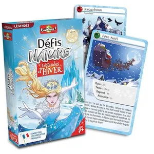 Comparateur de prix : Jeu pour découvrir la nature Bioviva Défis Nature Légendes d'hiver