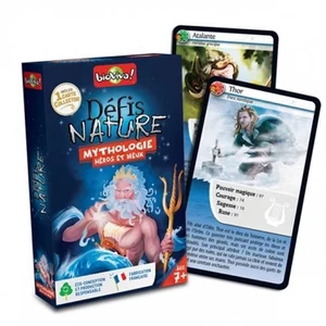 Comparateur de prix : Bioviva - Défis Nature - Mythologie Héros et Dieux - Jeu de bataille