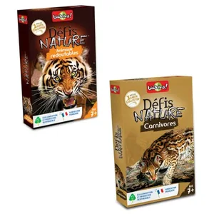 Bioviva - Défis Nature - Carnivores - Jeu de bataille pas cher