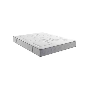 Comparateur de prix : Simmons Plenitude Matelas ressorts ensachés, 140 x 190, Blanc et Gris