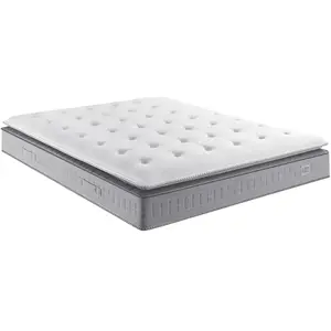 Comparateur de prix : Simmons, Matelas Extension, 140x200, Ressorts ensachés, Blanc et Gris