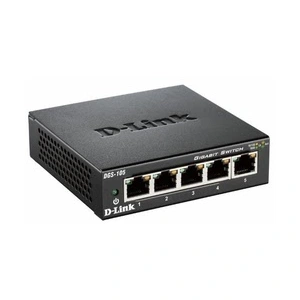 D-Link DGS-105 - 5 (ports)/10/100/1000/Non manageable