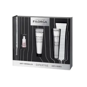 Comparateur de prix : FILORGA Coffret soins anti-âge & peeling - Peaux matures - 3 produits 