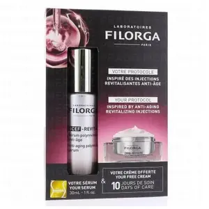 FILORGA Coffret NCEF - Votre protocole Sérum 30ml + crème 15ml offerte pas cher