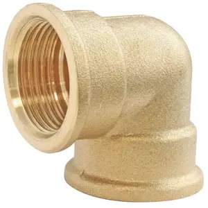 Somatherm Coude laiton 90° Double Femelle 12/17Vendu parrue-du-commerce