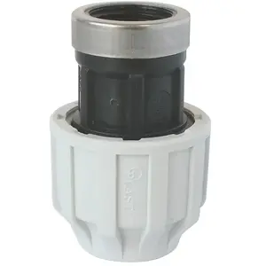 Comparateur de prix : SOMATHERM Raccord plastique PER - Droit femelle - PER Ø 32 Taraudage 1