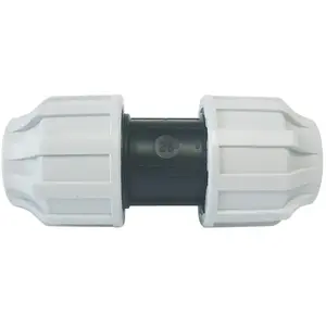 Comparateur de prix : SOMATHERM Blanc Habitat - Raccord plastique manchon égal pour tube pe Ø32 mm