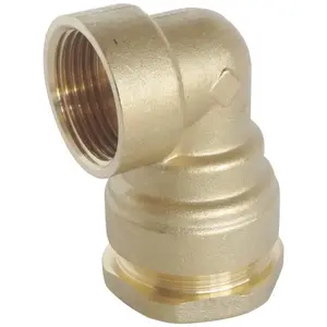 Comparateur de prix : Somatherm - Coude laiton 90° Femelle (33/42) 11/4 pour tube pe Ø40