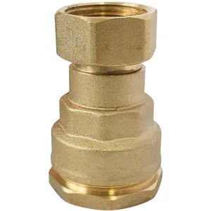 SOMATHERM Raccord Laiton droit Femelle écrou Libre (26/34) 1" - pour tube PE Ø32Vendu parscrewfix