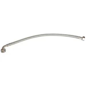 Comparateur de prix : AXIS Flexible sanitaire - Double écrou tournant 1/2' dont 1 coudé - l = 500mm - DN10 - chrome