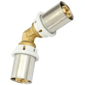 Somatherm - Raccord Multicouche à sertir Coude égal 45°Ø26X3,0 pas cher