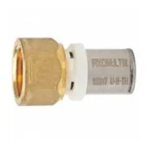 Fixoconnect Raccord fixe femelle multicouche à sertir 26mm x 20/27 - 3... pas cher
