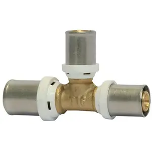Té réduit multicouche à sertir 26 x 16 x 16mm Fixoconnect