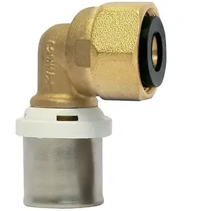 Comparateur de prix : Fixoconnect Coude écrou tournant multicouche à sertir 26mm x 20/27 - 3...