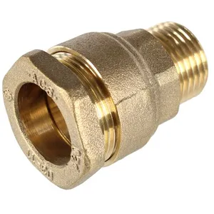 Raccord Laiton SOMATHERM pour tube PE - Mâle 1''1/4 - Ø 40Vendu parscrewfix