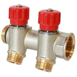 Comparateur de prix : Somatherm Collecteur Laiton 3/4Ek Avec Vanne A Clapet Easy Lock