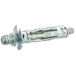 Comparateur de prix : SOMATHERM FOR YOU Cheville métallique et patte à vis M7/150 longueur 37 mm, lot de 10
