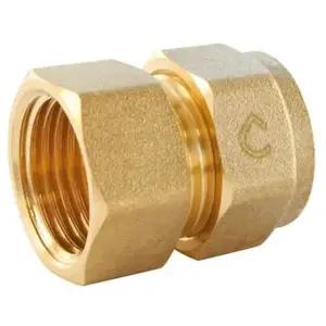 Comparateur de prix : SOMATHERM Raccord droit femelle PER à compression Ø12 - Femelle 15/21 (1/2")
