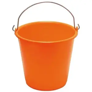 Comparateur de prix : ALUMINIUM ET PLASTIQUE Seau de ménage gradué - 10 L - orange